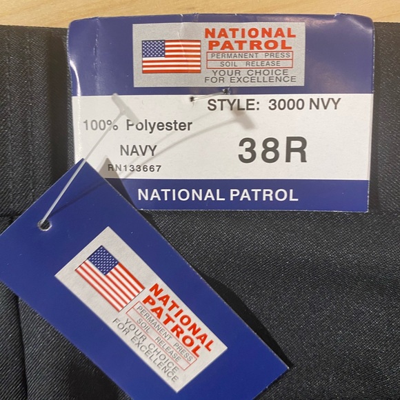National Patrol Black Men's Uniform (Navy) Pants 38 R (OD) - Picture 5 of 12